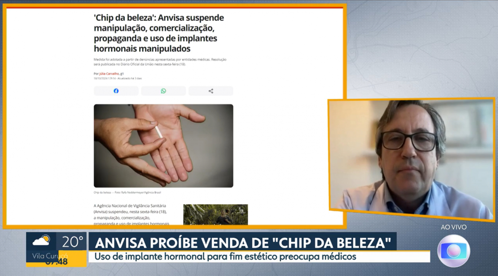 Anvisa proíbe venda de "chip da beleza"